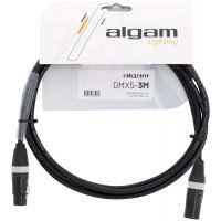 Algam Lighting DMX5-3M - Câble DMX 5 points 3m - Vue 1